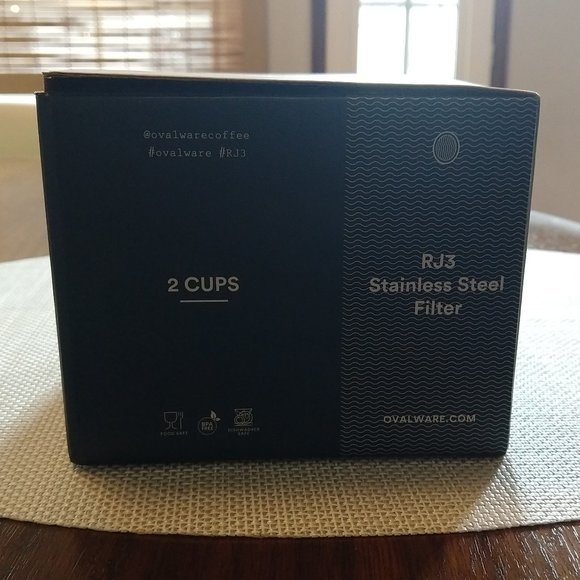 Ovalware RJ3 Stainless Steel Filter - Picture 8 of 10